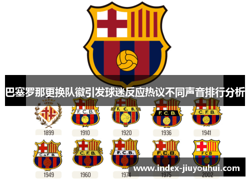 巴塞罗那更换队徽引发球迷反应热议不同声音排行分析